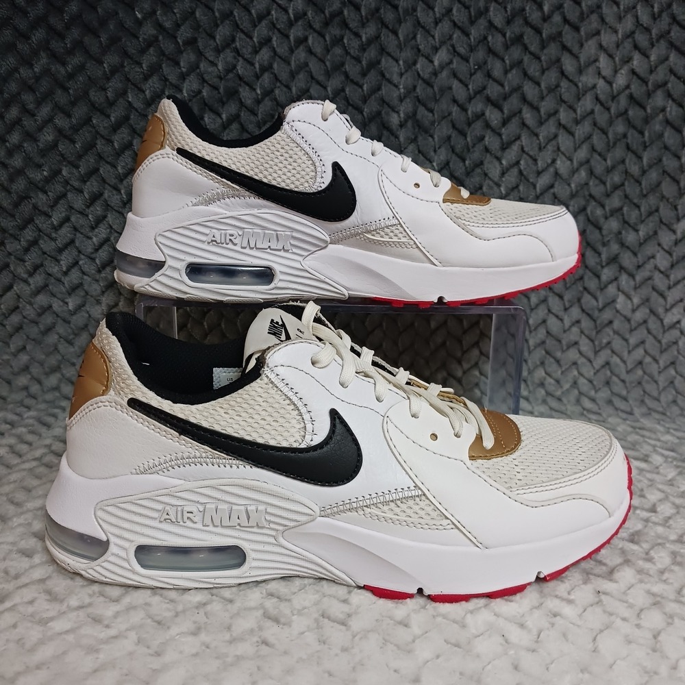 Nike Air Max Excee White University Red Women's Running Sneakers Shoes Size 7